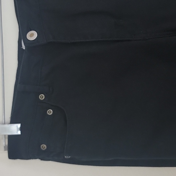 Coldwater Creek Black Straight Leg Jeans 30X29 Size 10 - Picture 4 of 14